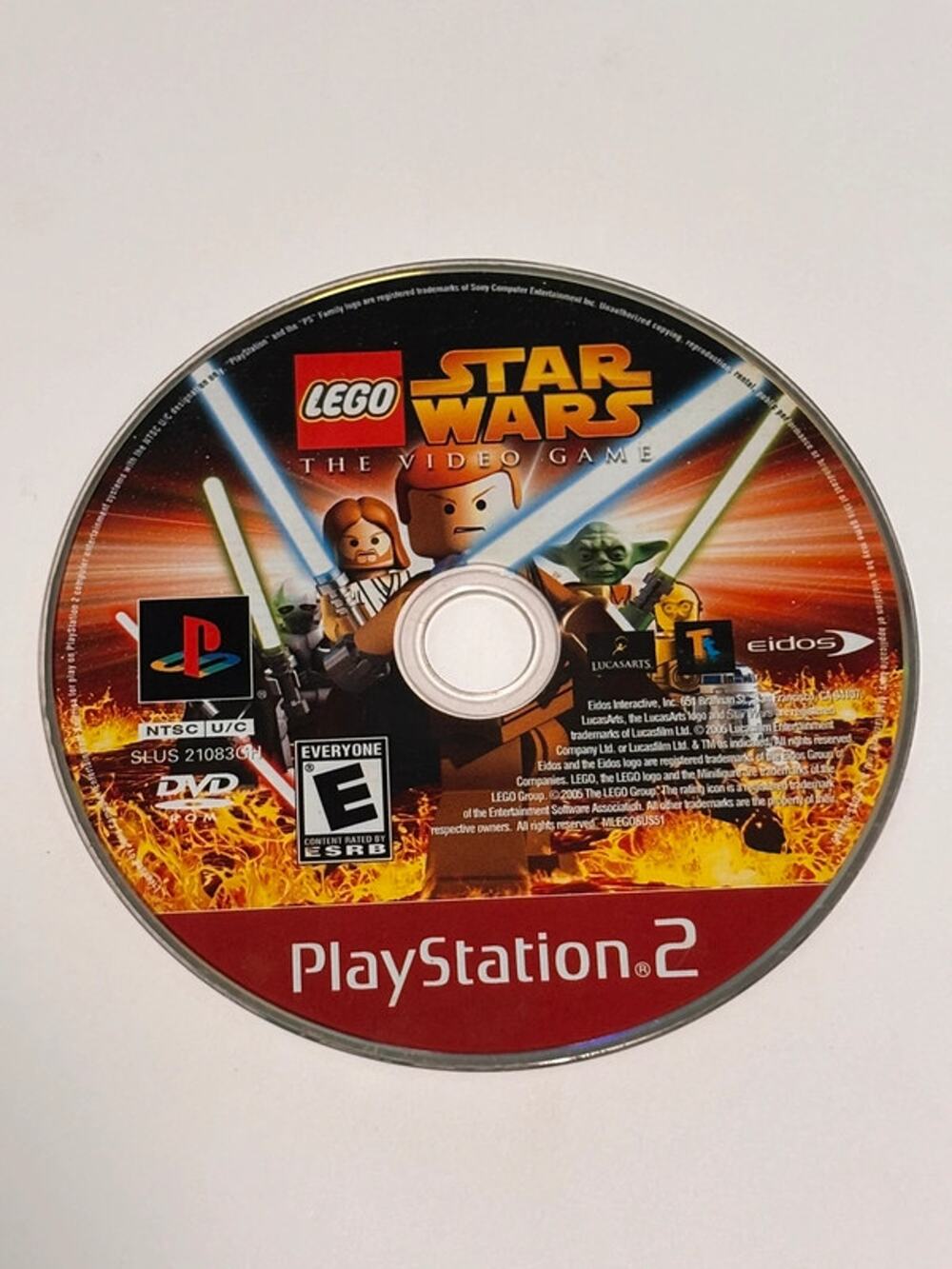 Lego Star Wars The Video Game For PlayStation 2 PS2-Disc Only